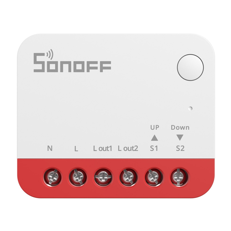 Sonoff MINI‑ZBRBS – Modul inteligent Zigbee pentru rulouri/jaluzele, 100‑240V, control 0‑100%