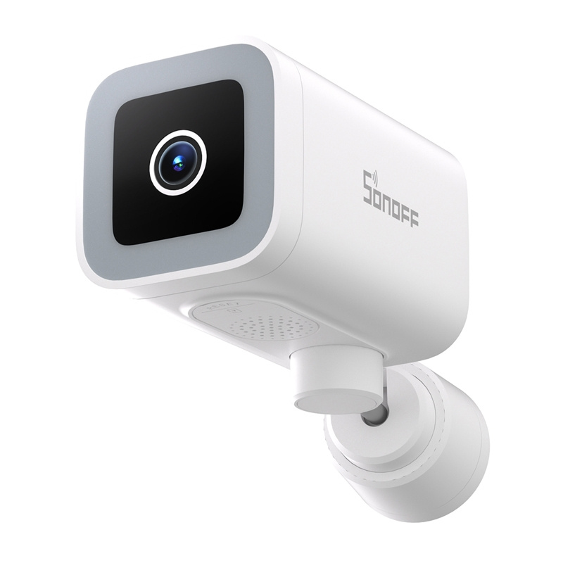 Sonoff CAM‑B1P – Cameră smart WiFi exterior 2K, unghi larg 180 grade, detectare persoane