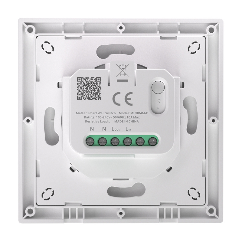 SONOFF MINIR4M-E – Întrerupător inteligent cu protocol Matter, montaj în doză
