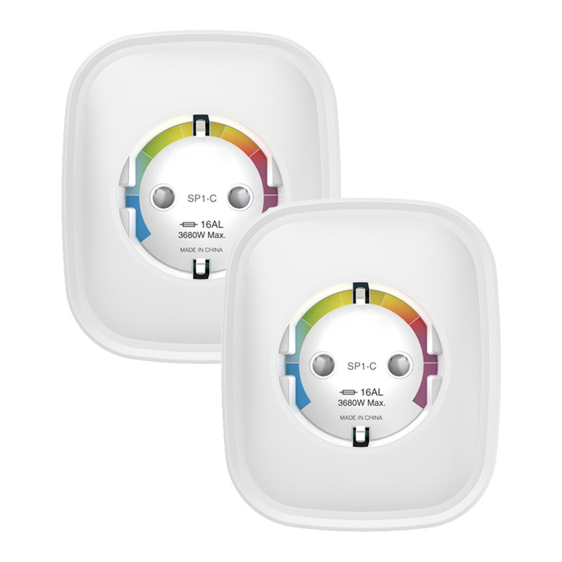 Gosund SP1-HE Priză inteligentă WiFi, 2 bucăți (HomeKit) (pachet de două) 16A