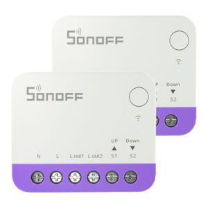 Sonoff MINI RBS – Pachet 2 module WiFi inteligente pentru rulouri și obloane