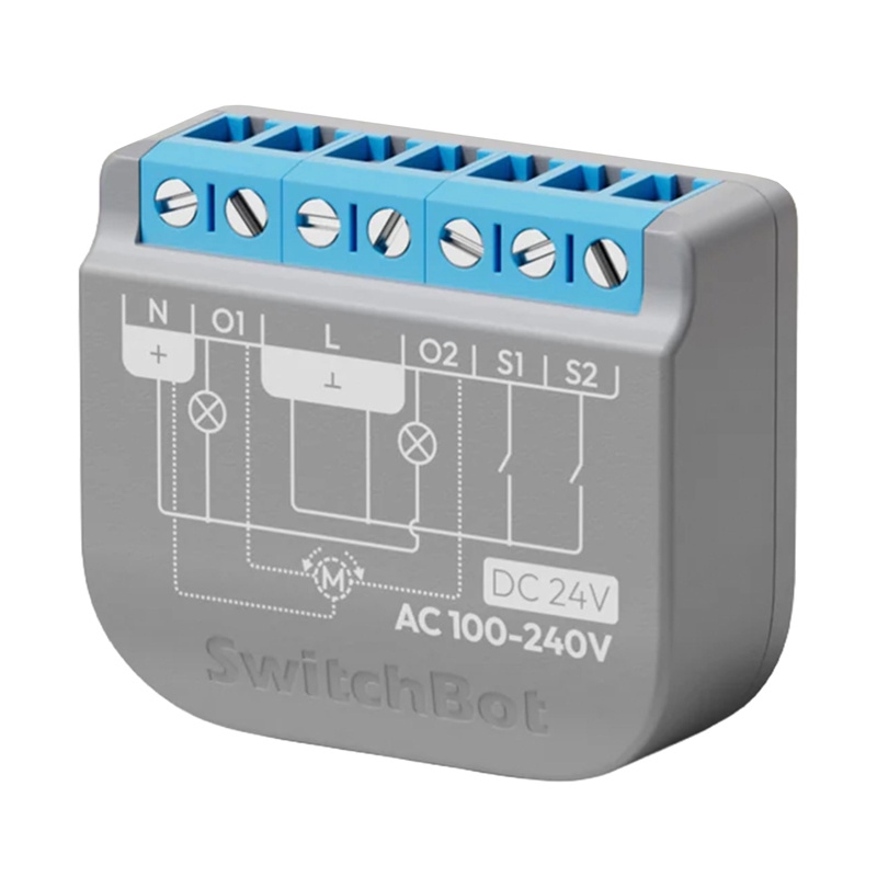 SwitchBot Comutator cu releu 2PM comutator inteligent cu două canale