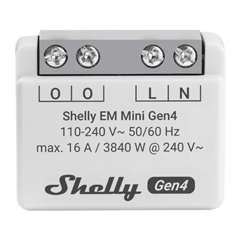 Miernik energii Shelly EM Mini Gen4 WiFi/Materie