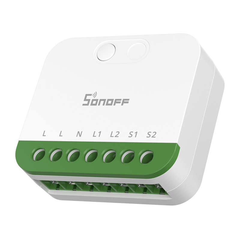 Sonoff MINI-2GS Matter mini-comutator cu două canale