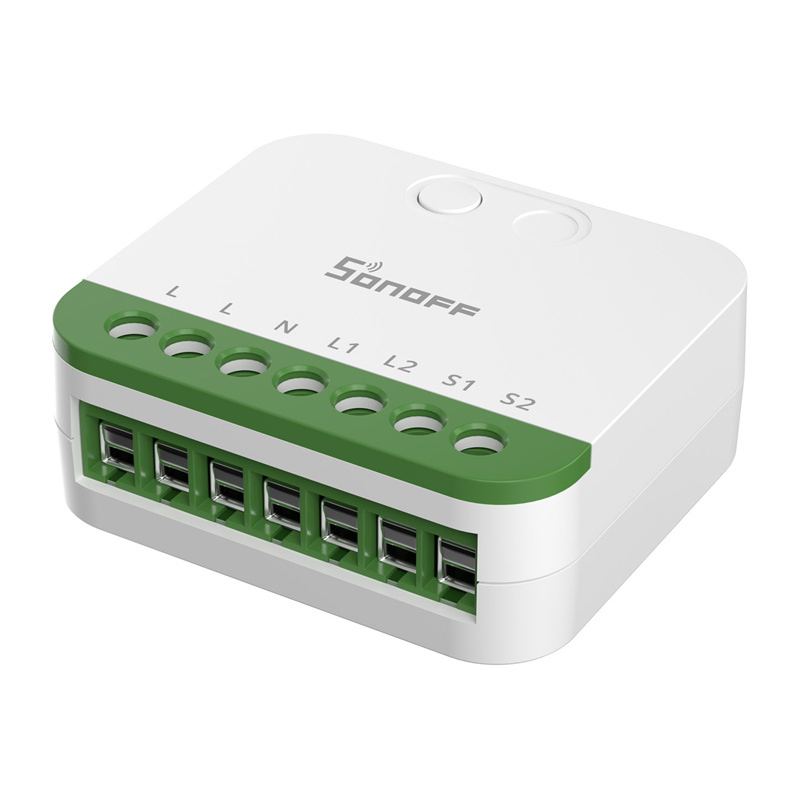 Sonoff MINI-2GS Matter mini-comutator cu două canale