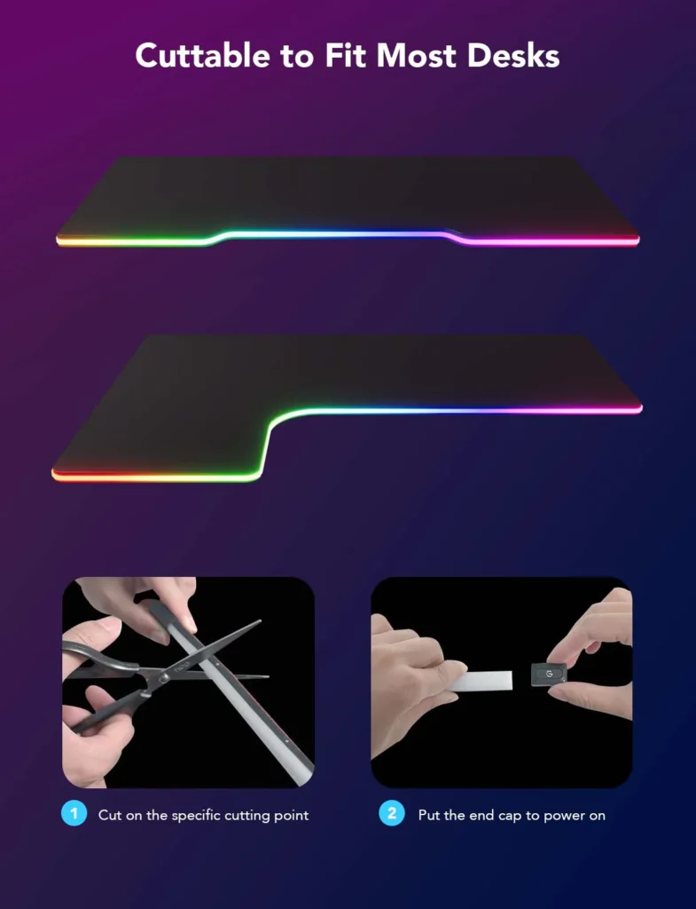 Banda LED Neon Rope Lights Govee H61C3 RGBIC, Sincronizare Muzica, Wi-Fi+Bluetooth, 3m