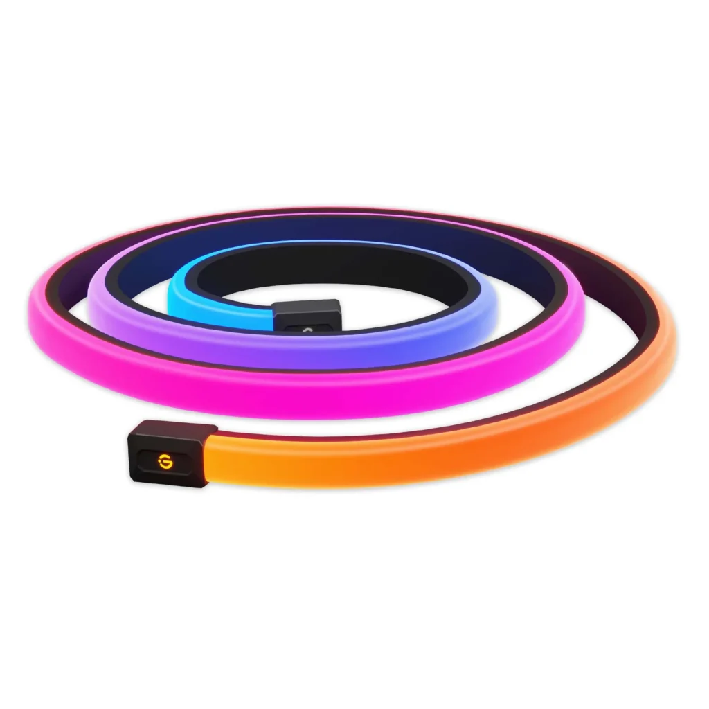 Banda LED Neon Rope Lights Govee H61C3 RGBIC, Sincronizare Muzica, Wi-Fi+Bluetooth, 3m