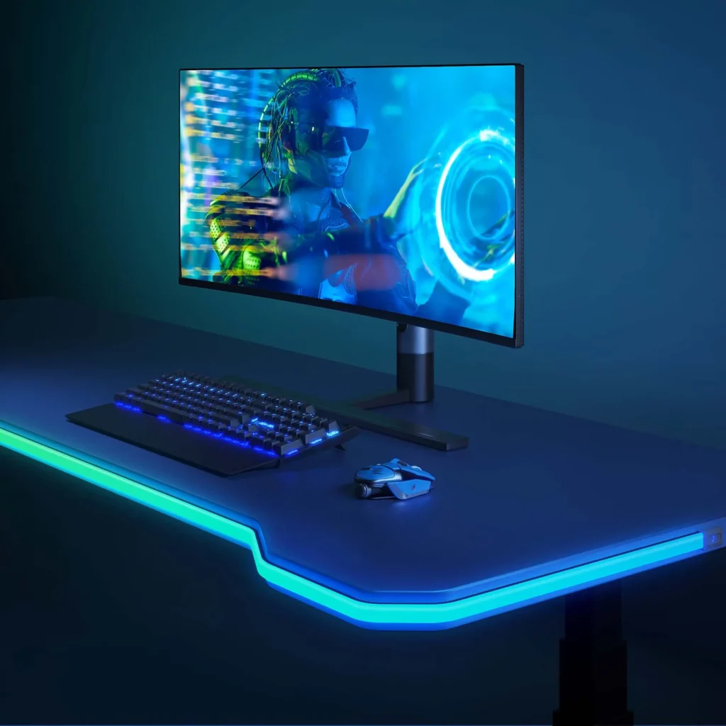 Banda LED Neon Rope Lights Govee H61C3 RGBIC, Sincronizare Muzica, Wi-Fi+Bluetooth, 3m