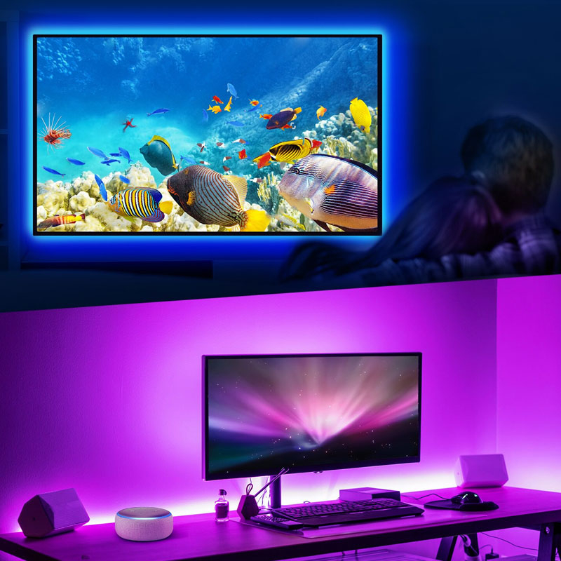 Banda LED Smart Nous F1 WiFi, 5 metri, Control APP