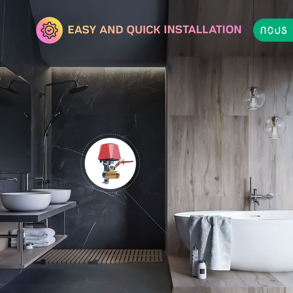 Electrovalva Smart cu Temporizator NOUS LZ3 , ZigBee