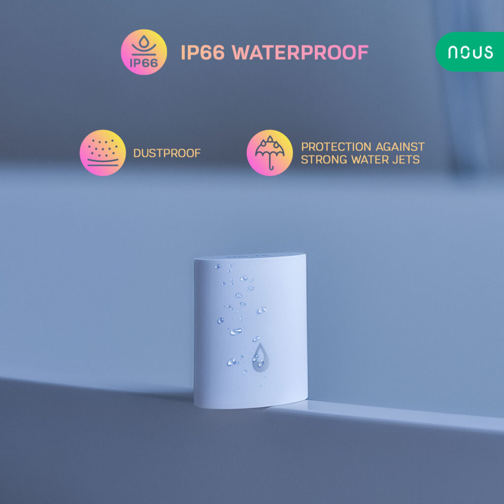 Senzor Smart detectie scurgeri de apa NOUS E4, ZigBee