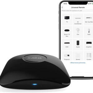 Telecomanda universala inteligenta BroadLink RM4 Pro, Wi-Fi, Compatibil cu Google Home, Alexa  IFTTT273