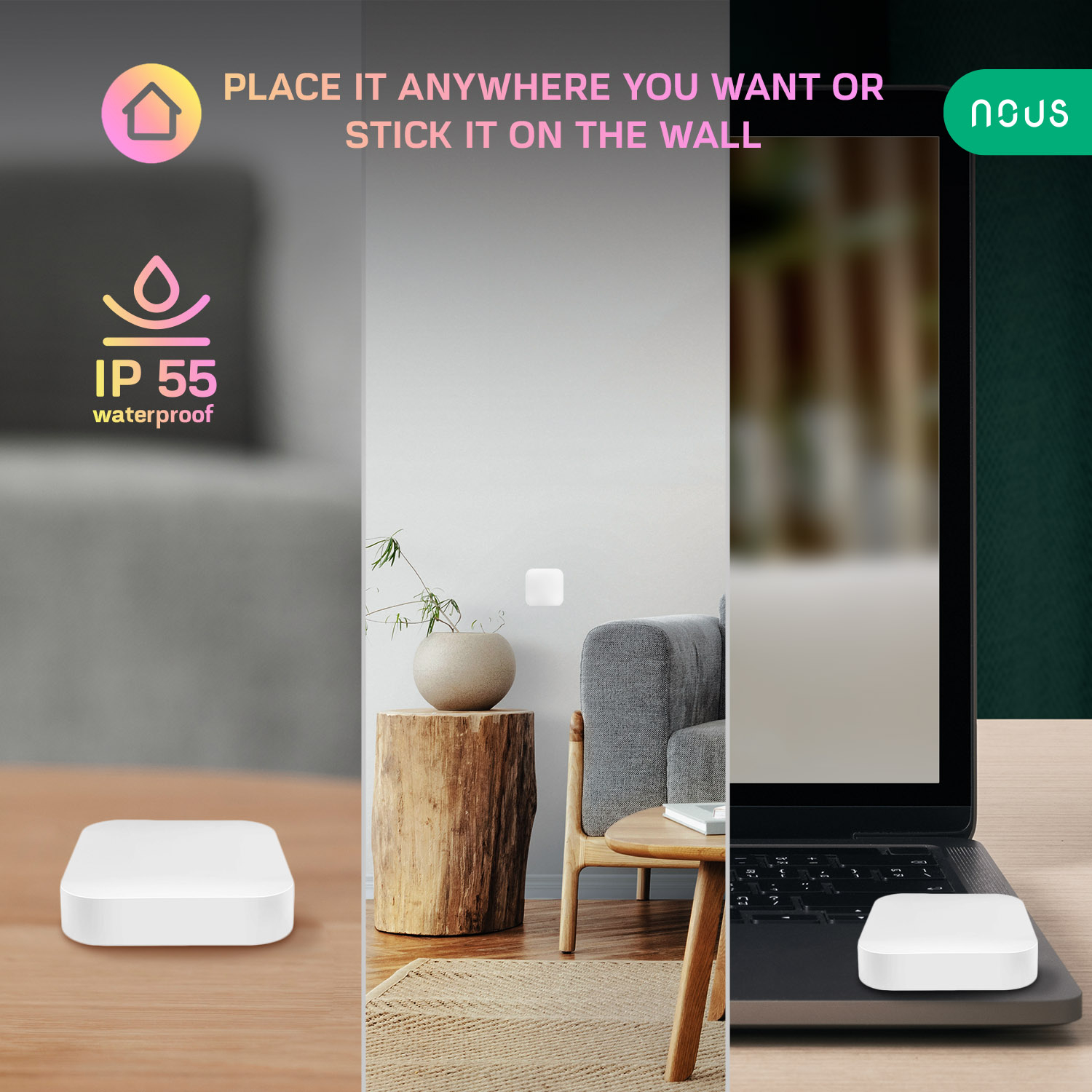 Telecomanda Nous LZ4 Wifi, ZigBee