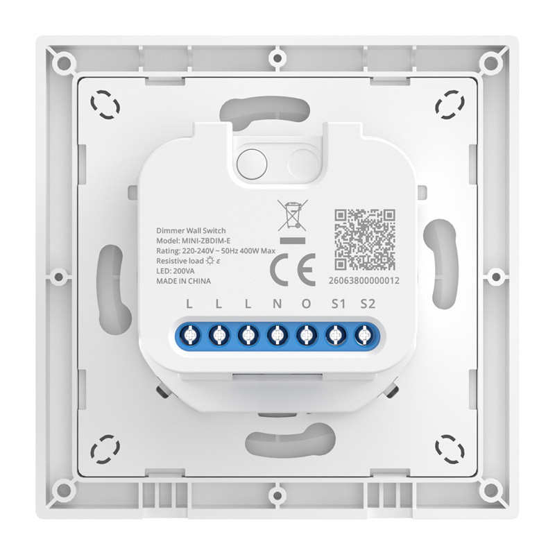 Sonoff MINI ZBDIM-E - Dimmer Inteligent ZigBee de Perete pentru Becuri Dimabile