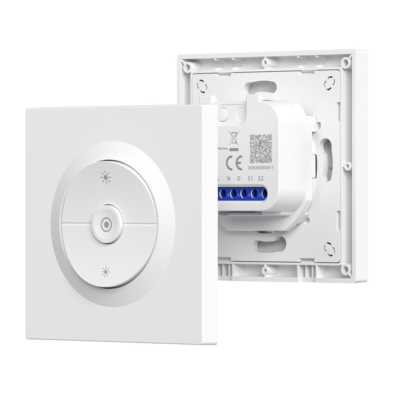 Sonoff MINI DIM-E - Dimmer Smart WiFi Matter de Perete cu Butoane