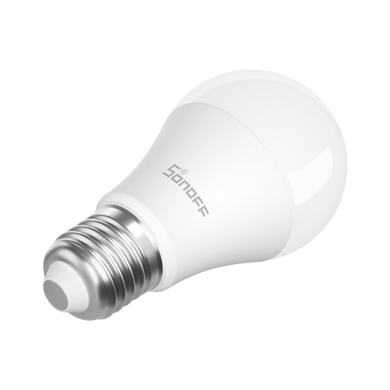 Bec Inteligent WiFi LED Sonoff B02-BL-A60, 9W, 806 Lm, E27, Dimabil, 2700K-6500K