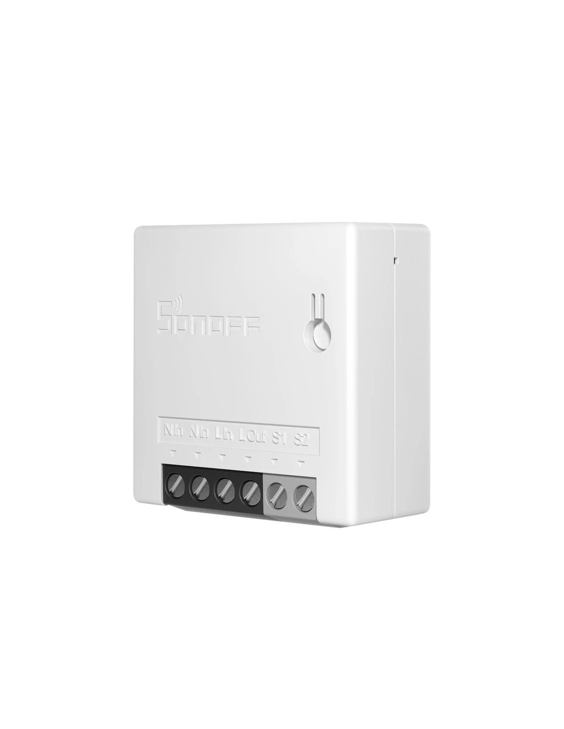Sonoff MINI R2 – Releu Wi-Fi, 10 A, 1 Canal, control smart eWeLink,Alexa,Google