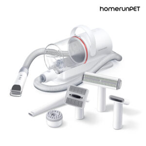Trusă Toaletare Animale cu Aspirator HomeRunPet HC15, 6-in-1, 12000Pa, 45dB
