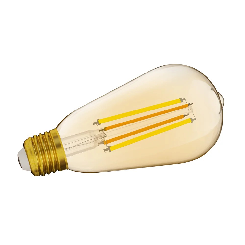 Bec Smart WiFi Filament Sonoff B02-F-ST64, 7W, 700 Lm, E27, Edison Vintage