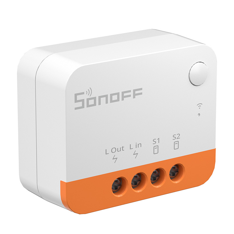 Releu Smart ZigBee Sonoff ZBMINI L2 Extreme, Fără Nul, 6A, Montare în Doză