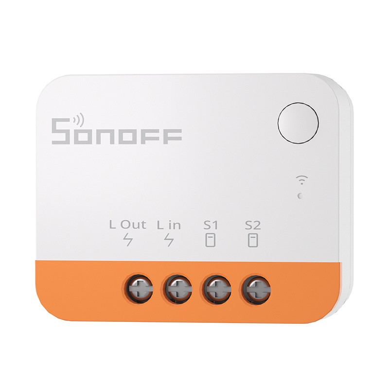 Releu Smart ZigBee Sonoff ZBMINI L2 Extreme, Fără Nul, 6A, Montare în Doză