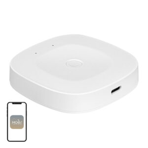 Gateway Zigbee WiFi MOES ZHUB-C, alimentare USB-C, hub Tuya / Smart Life