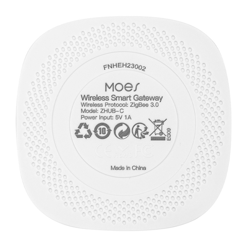 Gateway Zigbee WiFi MOES ZHUB-C, alimentare USB-C, hub Tuya / Smart Life