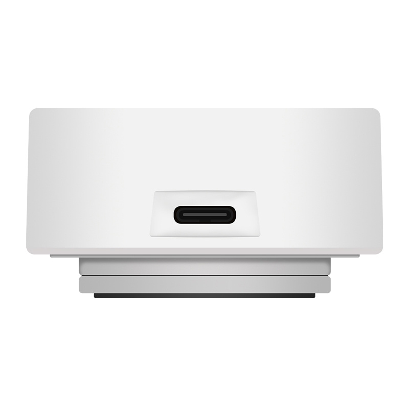 Senzor de prezență mmWave Zigbee MOES HP02, radar 24 GHz, alimentare USB, bază magnetică, senzor de lumină, Tuya