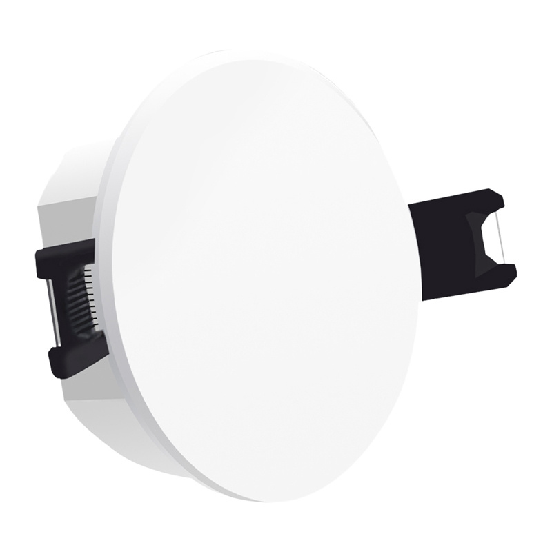 Senzor de prezență mmWave Zigbee MOES ZSS-QY-HP, montaj pe tavan, rază până la 9 m, alimentare 230 V, Tuya