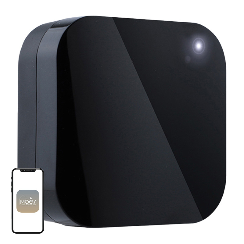 Telecomandă universală IR Zigbee MOES UFO-R11, pe baterii, pentru aer condiționat și TV