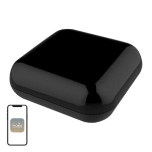 Telecomandă universală IR + RF WiFi MOES UFO-R2-RF, 433 / 315 MHz, pentru aer condiționat, TV și rulouri