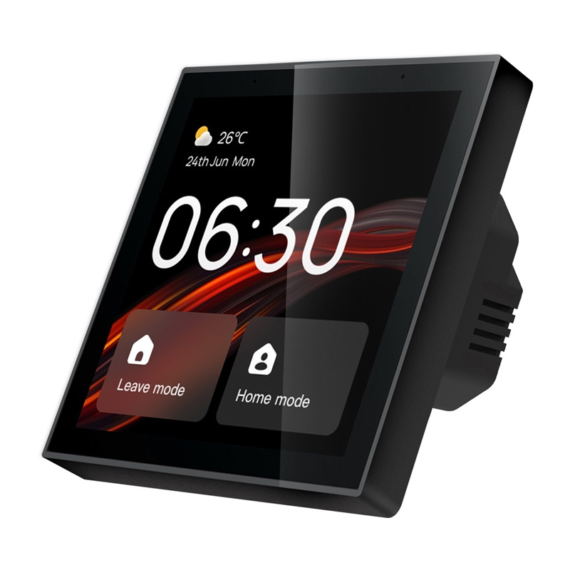 Panou de control smart MOES CCP-TY-LN, ecran tactil 4", gateway Zigbee încorporat, Alexa integrată