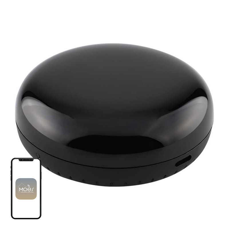 Telecomandă universală IR WiFi MOES UFO-R6 pentru aer condiționat și TV, Tuya, Alexa, Google Home