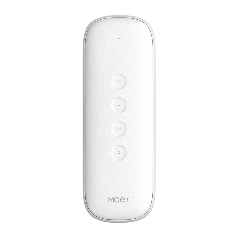 Telecomandă de scenarii Zigbee MOES ZR-SR-R01, 4 butoane, 12 scene, cu magnet