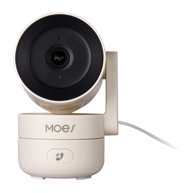 Cameră de interior rotativă MOES WCM-P52P, 4 MP, WiFi 6 dual-band, buton de apel, audio bidirecțional