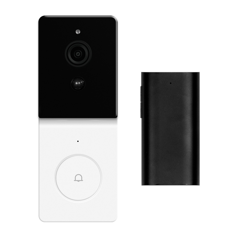 Sonerie video WiFi MOES WDB-TY-B20, 1080p, pe baterie, sonerie de interior 433 MHz inclusă