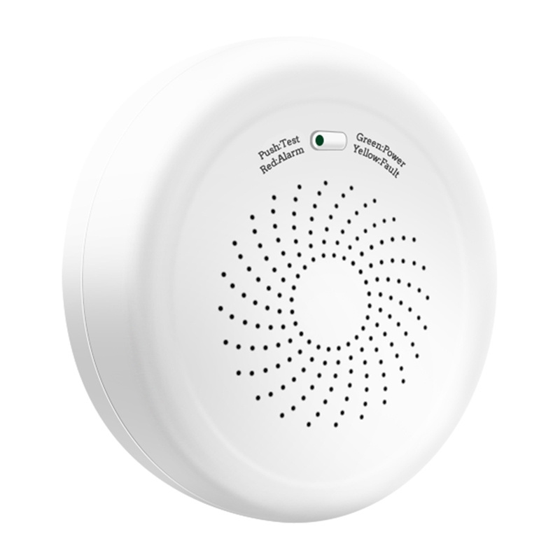 Senzor de gaz metan Zigbee MOES ZSS-QY-GL-U, alarmă 70 dB, alimentare USB-C