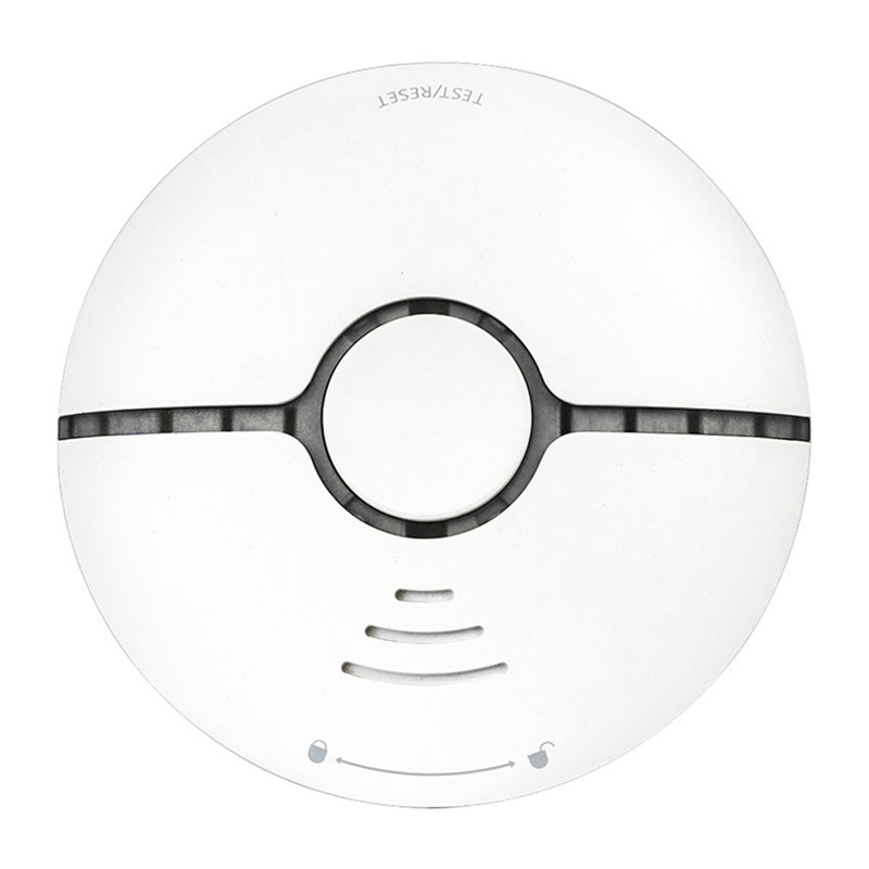 Detector de fum WiFi MOES WSS-S-SSD-A, alarmă 85 dB, notificări pe telefon, fără hub