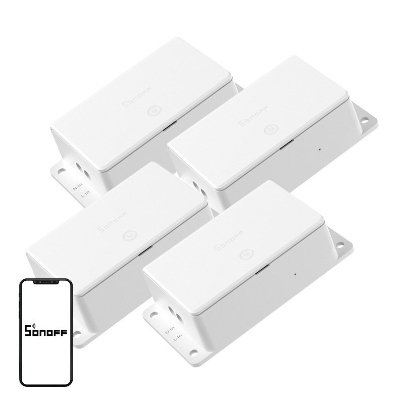Set 4 relee smart WiFi SONOFF Basic Gen5 (BASIC-1GS), Matter, 10 A, Magic Switch, Apple Home, Google, Alexa