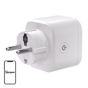 Priză smart WiFi SONOFF S61s (iPlug Gen2), Matter, 16 A (3680 W la 230 V), măsurare consum, Apple Home, Google, Alexa