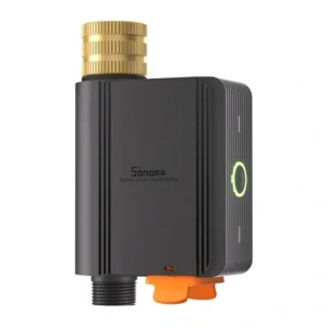 Robinet smart de grădină Zigbee SONOFF Hydro ONE SWV-ZFE cu debitmetru, programare pe timp sau volum, IP55