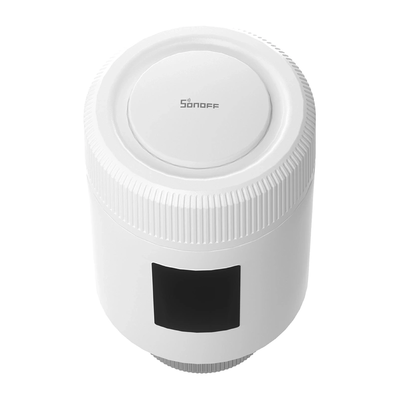 Cap termostatic smart Zigbee SONOFF TRV Gen2 (TRV-ZBT) pentru calorifer, ecran color, control PID, 2 baterii AA