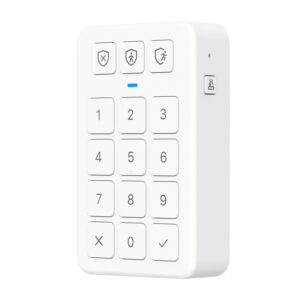 Tastatură pentru sistemul de alarmă X-Sense SKP0A, armare și dezarmare cu PIN, buton de urgență, 23 de coduri, necesită stația SBS50