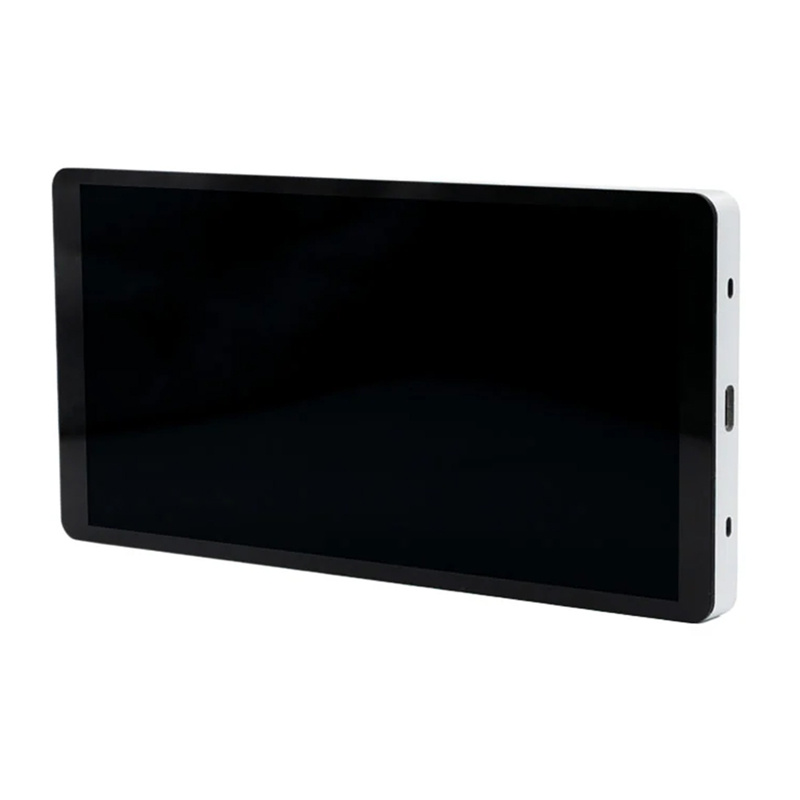 Panou de control smart Shelly Wall Display X2i, ecran tactil 6,95″, Android 11, WiFi 6 dual-band, releu 5 A, bază interschimbabilă, argintiu