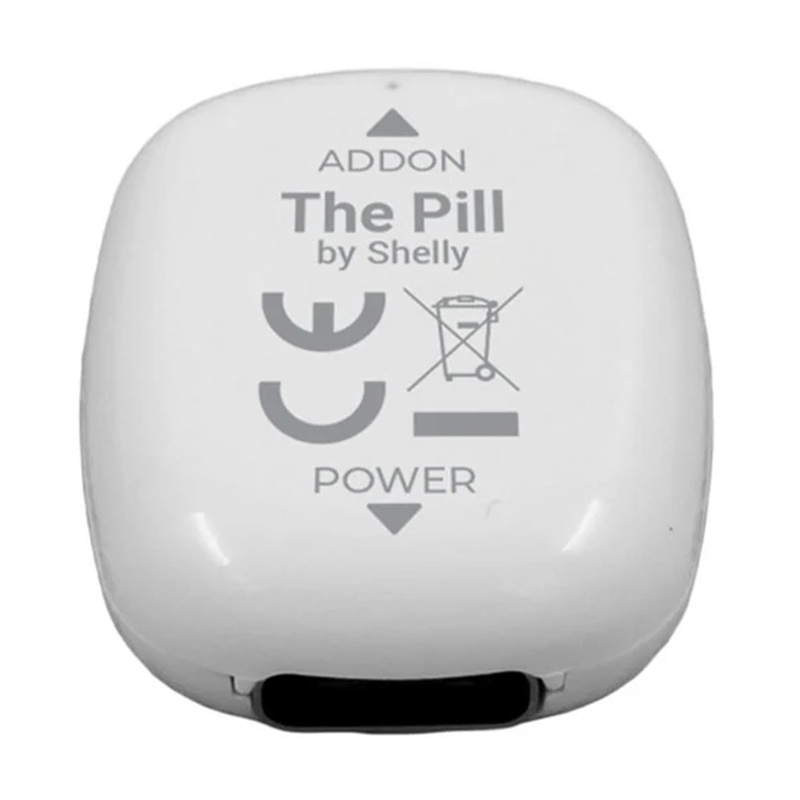 Modul senzor universal Shelly The Pill, WiFi și Bluetooth, sonde DS18B20 sau DHT22, intrări și ieșiri digitale, intrare analogică, USB-C