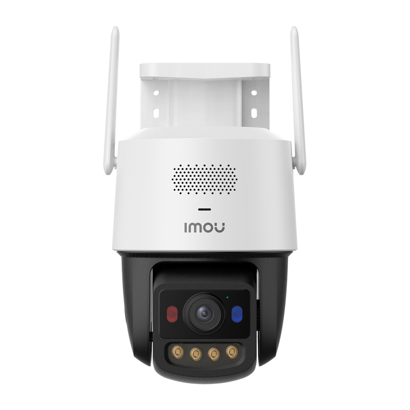 Cameră de supraveghere de exterior rotativă IMOU Titan Pro 6MP (IPC-U7LP-6V0NE), WiFi 6 dual-band, PoE, color noaptea 30 m, sirenă