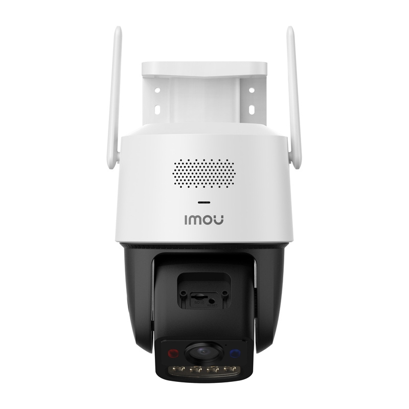 Cameră de supraveghere de exterior rotativă IMOU Titan Pro 6MP (IPC-U7LP-6V0NE), WiFi 6 dual-band, PoE, color noaptea 30 m, sirenă