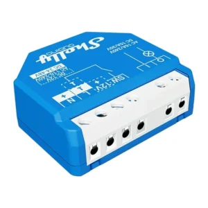 Releu smart Z-Wave Long Range Shelly Wave 1 LR, 1 canal, contact uscat 16 A, alimentare AC sau DC, pentru doză