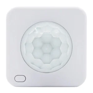 Senzor de mișcare Shelly BLU Motion ZB, PIR cu sensibilitate reglabilă și senzor de lumină, Bluetooth și Zigbee, baterie aprox. 5 ani, alb