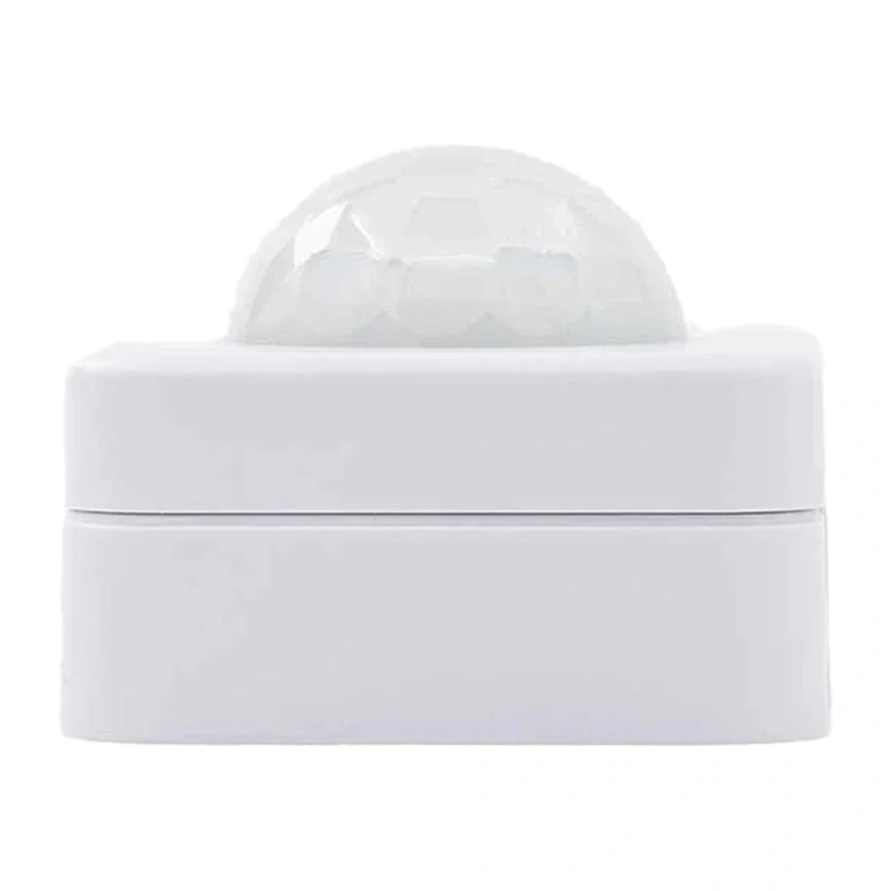 Senzor de mișcare Shelly BLU Motion ZB, PIR cu sensibilitate reglabilă și senzor de lumină, Bluetooth și Zigbee, baterie aprox. 5 ani, alb